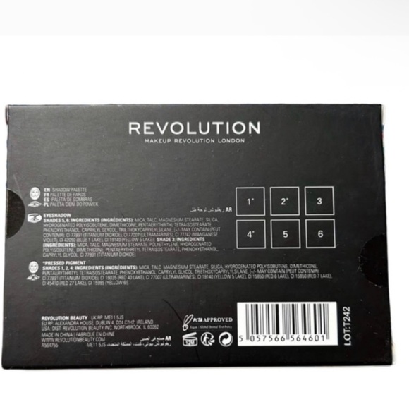Revolution Boujee AF! Eyeshadow Palette | Bold Bright Colors | NEW - Picture 4 of 4